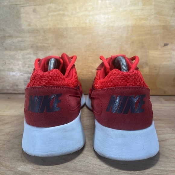 Nike Kaishi Suede Mens Size 10.5 Running Shoes Sneakers Red Black 654473-600 - Picture 4 of 8